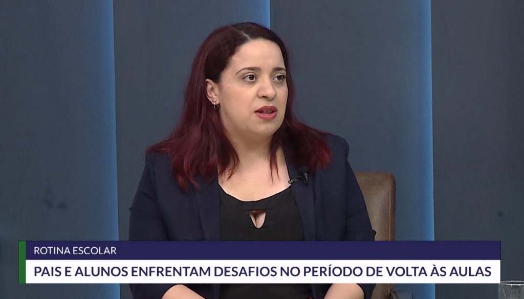 Professora de Psicologia da FAEP dá entrevista na ALESP sobre volta às aulas