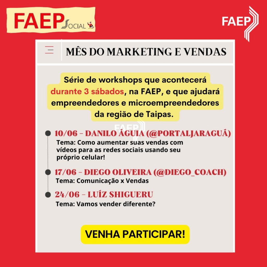 Mês do Marketing e Vendas