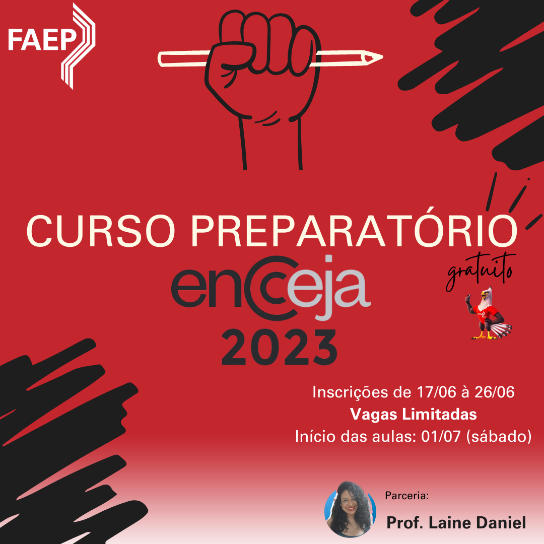 Cursinho Preparatório para o ENCCEJA 2023